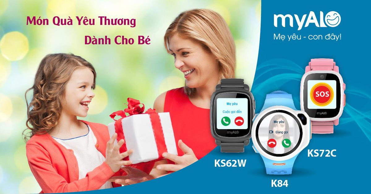 Đồng hồ thông minh định vị trẻ em myAlo