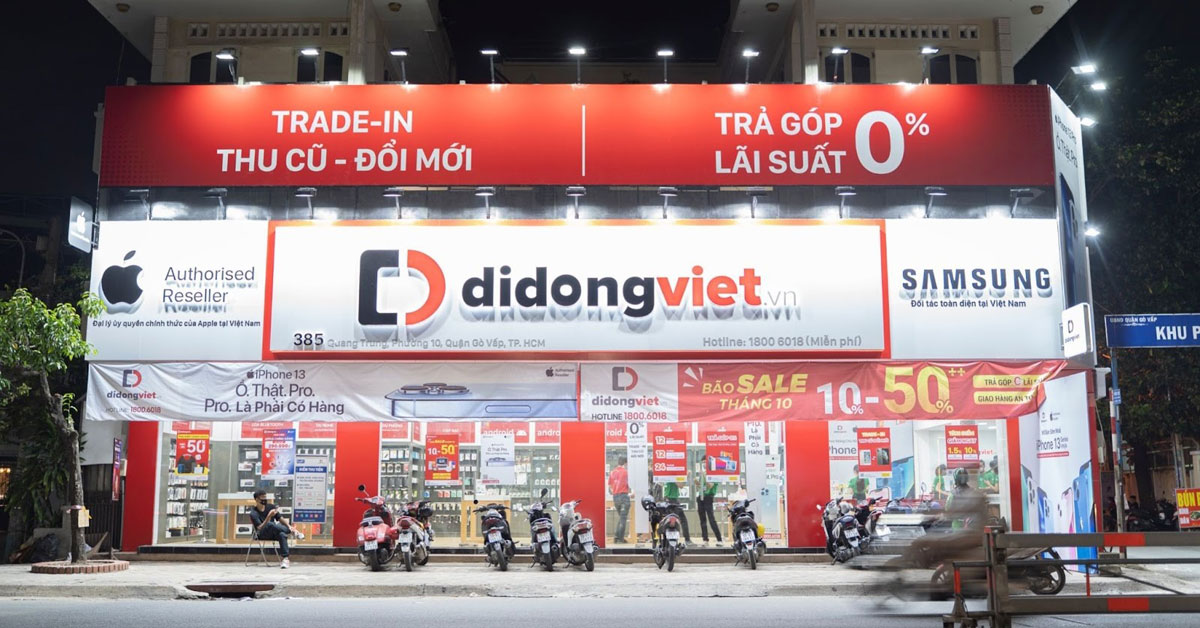 cửa hàng bán đồng hồ định vị trẻ em myalo của Di Động Việt