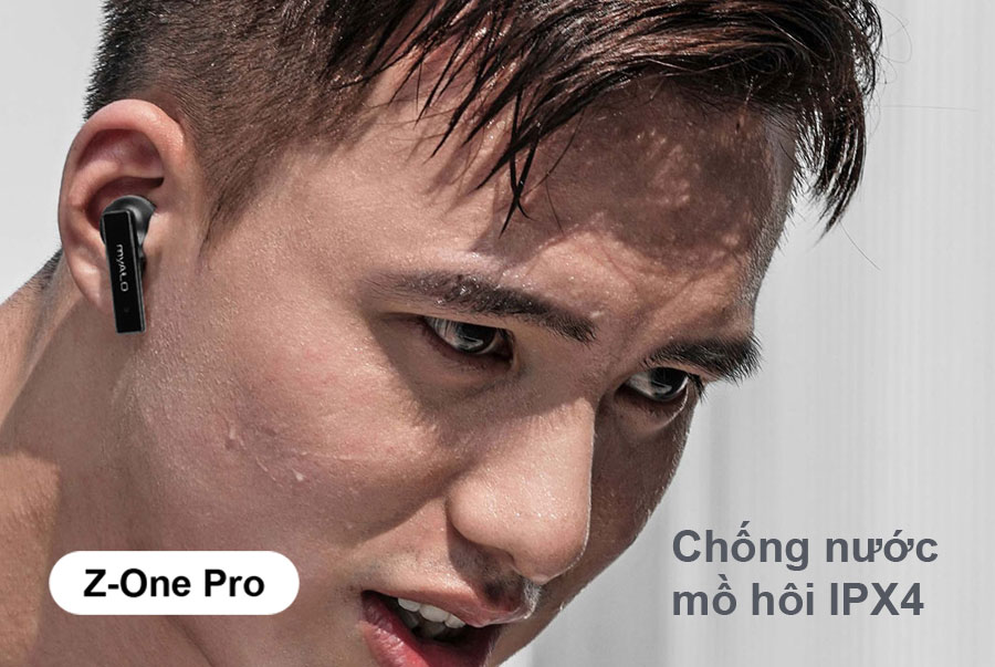 Tai nghe không dây myALO Z-One Pro có khả năng chống nước và mồ hôi IPX4