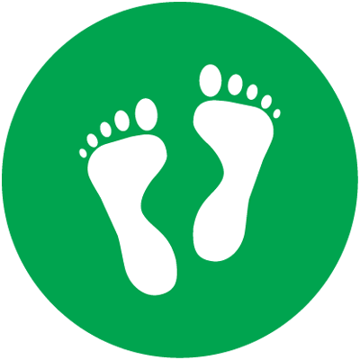 Pedometer icon: đồng hồ thông minh trẻ em, đồng hồ định vị trẻ em myALO K74 tích hợp cảm biến lực G-sensor để theo dõi vận động của trẻ.