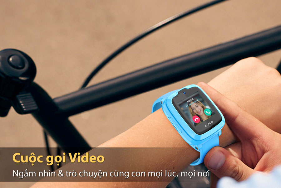 Đồng hồ thông minh trẻ em, đồng hồ định vị trẻ em myALO K74 có chức năng gọi video qua Wi-Fi