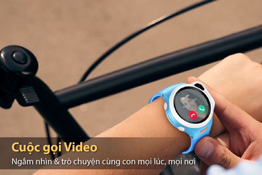 đồng hồ định vị trẻ em, đồng hồ thông minh trẻ em myALO K84 có chức năng gọi Video (Video Call), giúp bạn xóa tan mọi khoảng cách và gắn kết yêu thương với con trẻ mọi lúc, mọi nơi.