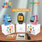 Đồng hồ định vị trẻ em myAlo KS62w màu đen